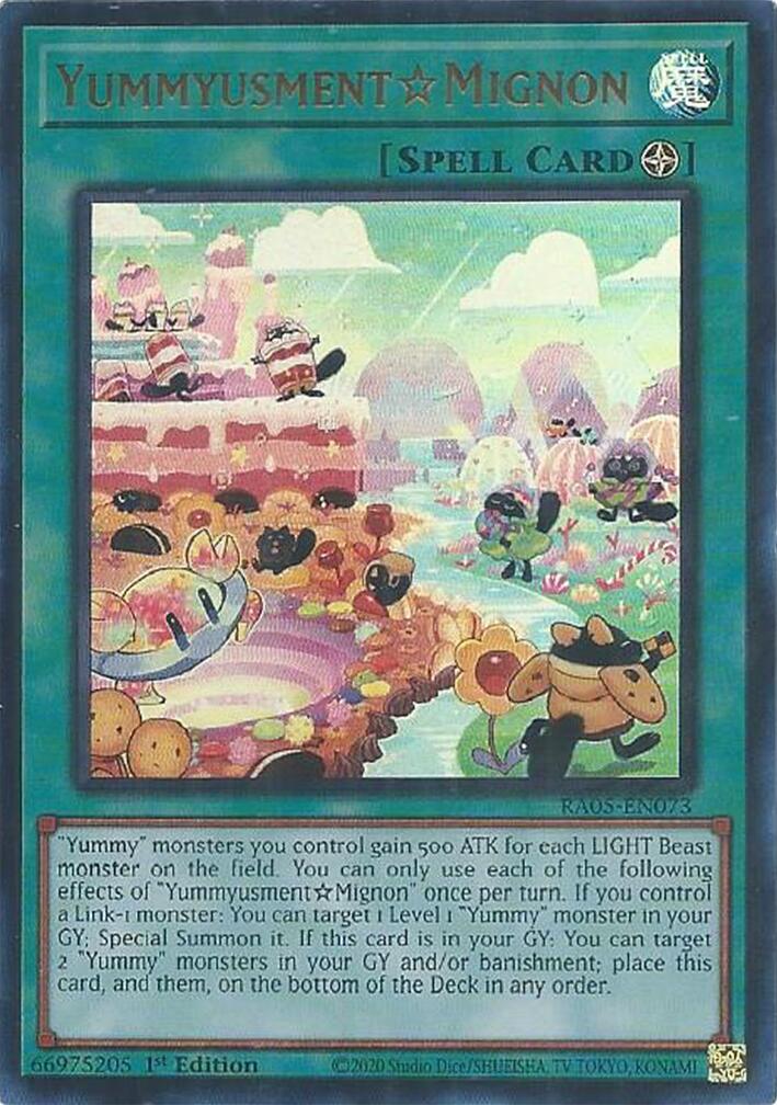 YummyusmentAcroquey (Ultra Rare) [RA05-EN073] Ultra Rare | Exor Games Bridgewater