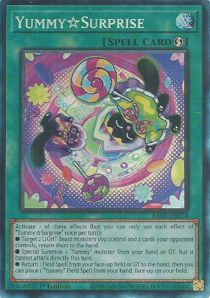 YummySurprise (Collector's Rare) [RA05-EN074] Collector's Rare | Exor Games Bridgewater