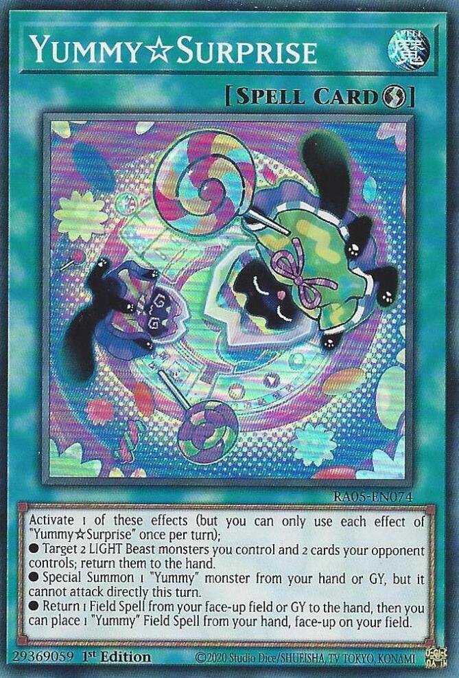 YummySurprise [RA05-EN074] Super Rare | Exor Games Bridgewater