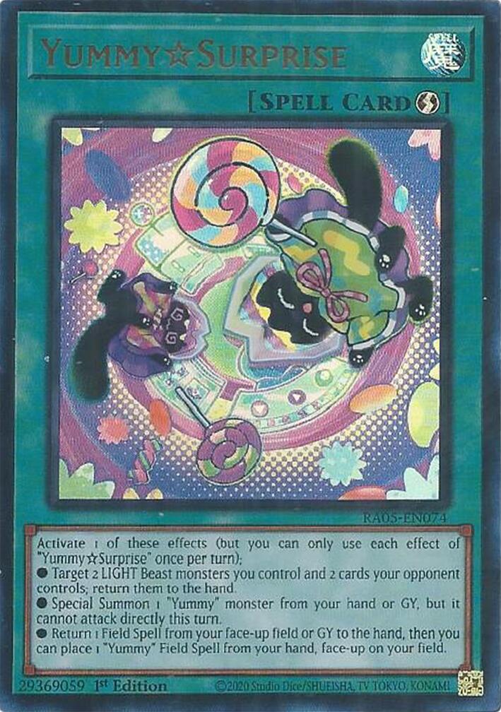 YummySurprise (Ultra Rare) [RA05-EN074] Ultra Rare | Exor Games Bridgewater
