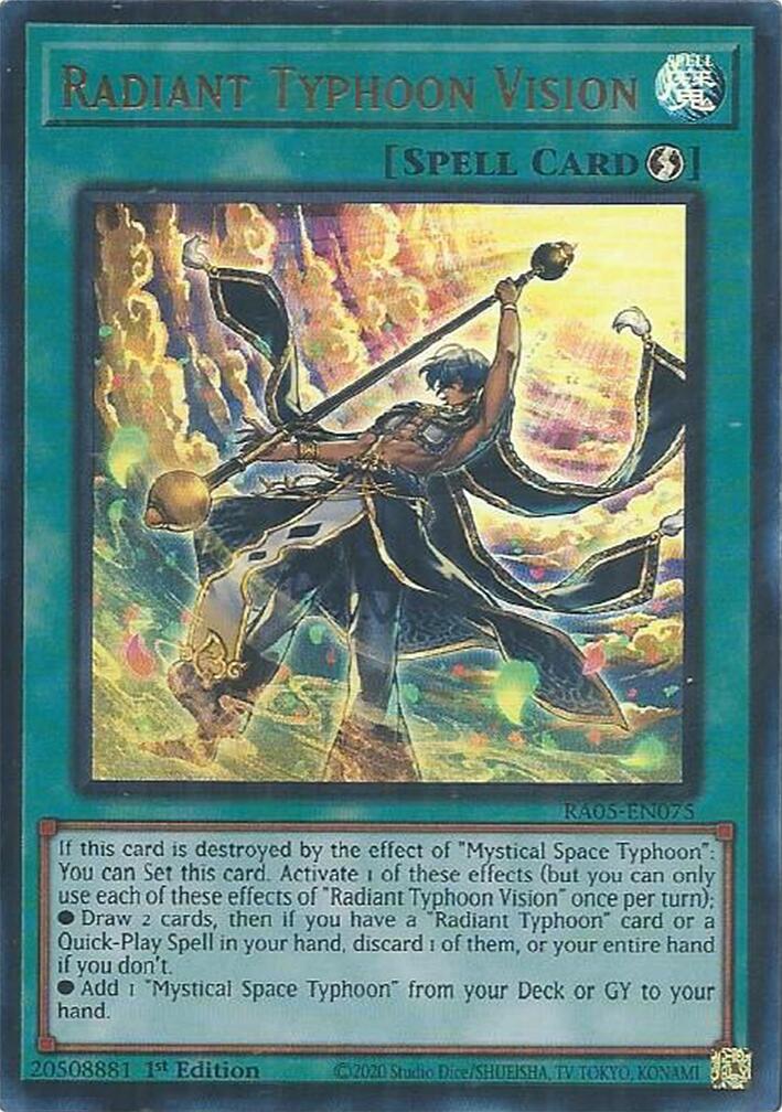Radiant Typhoon Vision (Ultra Rare) [RA05-EN075] Ultra Rare | Exor Games Bridgewater