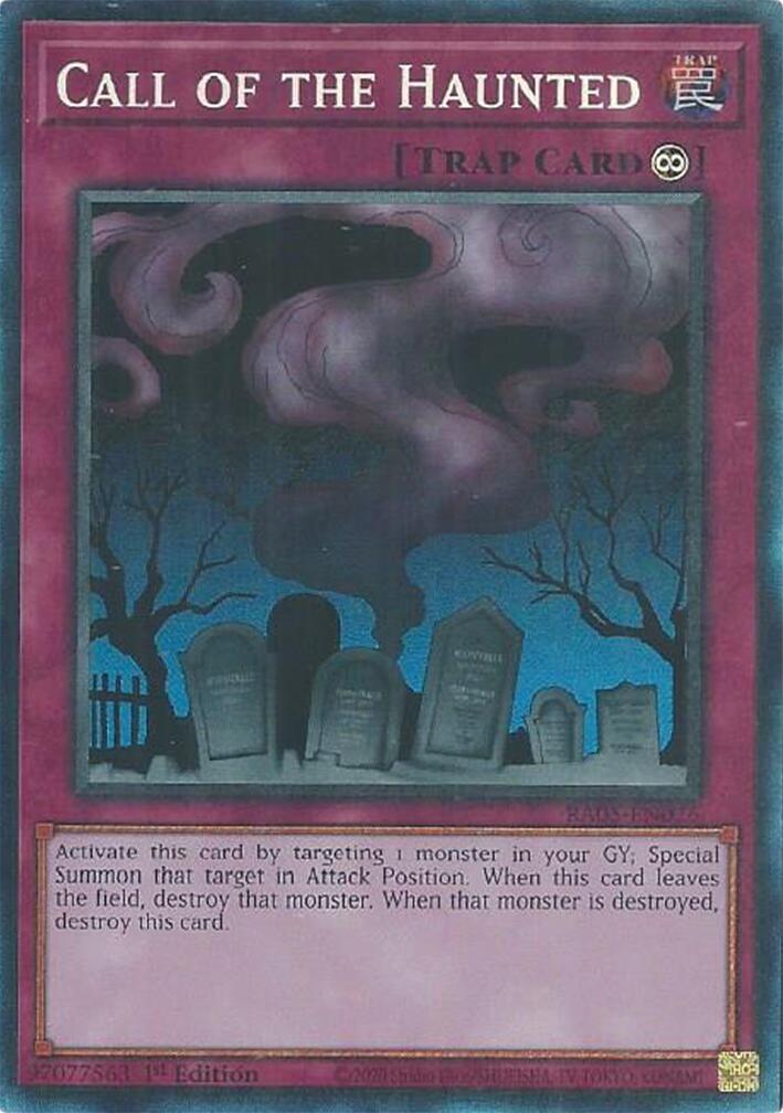 Call of the Haunted (Collector's Rare) [RA05-EN076] Collector's Rare | Exor Games Bridgewater