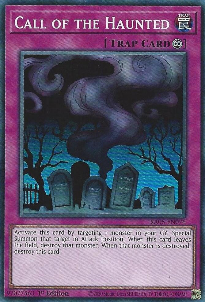 Call of the Haunted [RA05-EN076] Super Rare | Exor Games Bridgewater