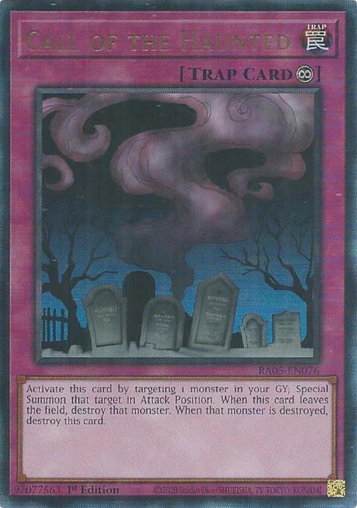 Call of the Haunted (Ultimate Rare) [RA05-EN076] Ultimate Rare | Exor Games Bridgewater