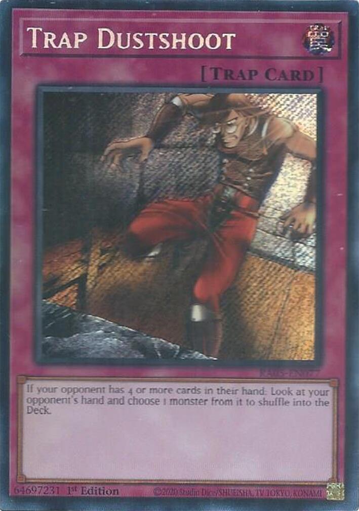 Trap Dustshoot (Secret Rare) [RA05-EN077] Secret Rare | Exor Games Bridgewater
