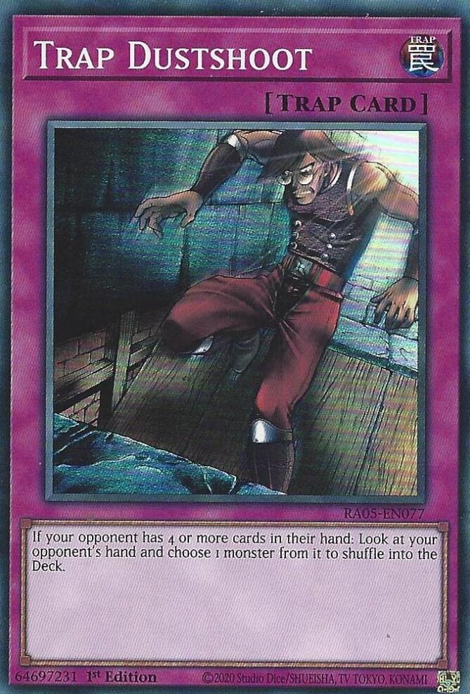 Trap Dustshoot [RA05-EN077] Super Rare | Exor Games Bridgewater