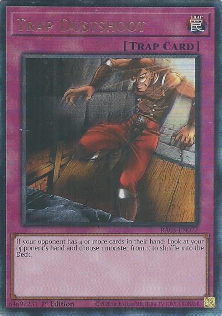 Trap Dustshoot (Ultimate Rare) [RA05-EN077] Ultimate Rare | Exor Games Bridgewater