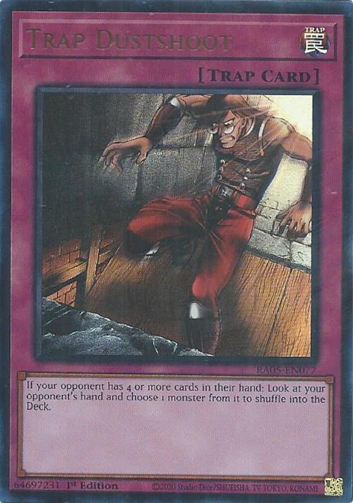 Trap Dustshoot (Ultra Rare) [RA05-EN077] Ultra Rare | Exor Games Bridgewater