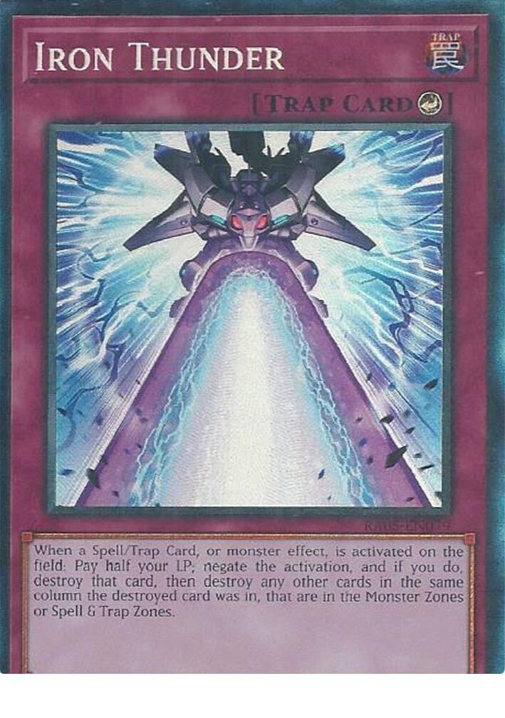 Iron Thunder (Collector's Rare) [RA05-EN079] Collector's Rare | Exor Games Bridgewater