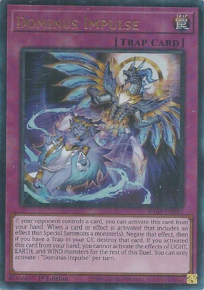 Dominus Impulse (Ultimate Rare) [RA05-EN080] Ultimate Rare | Exor Games Bridgewater