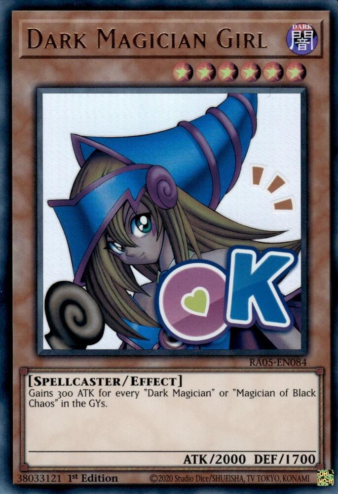 Dark Magician Girl [RA05-EN084] Ultra Rare | Exor Games Bridgewater