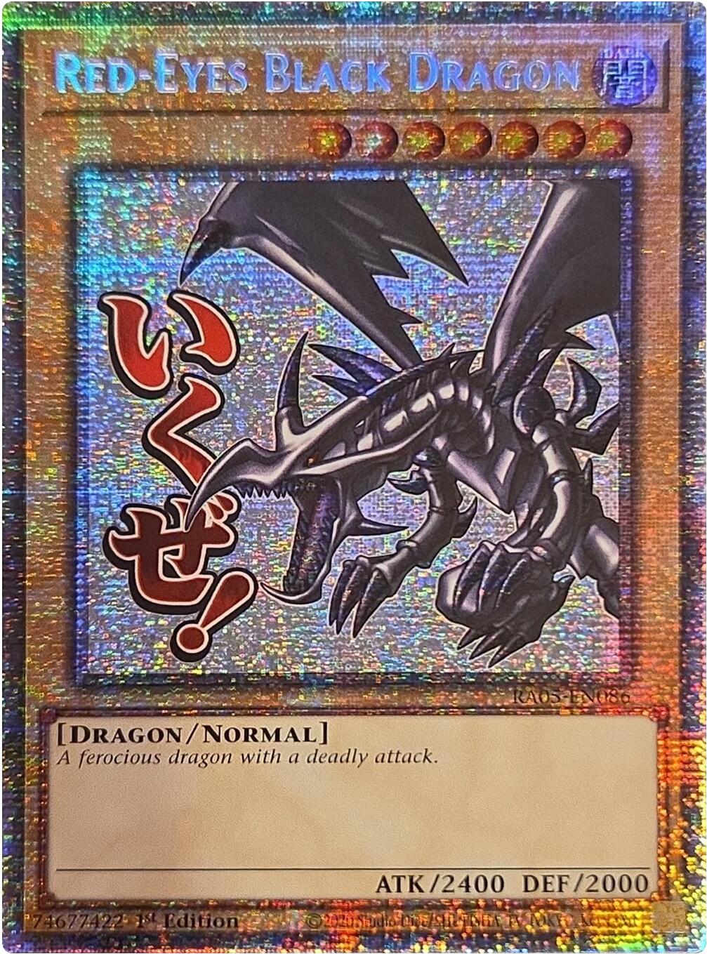 Red-Eyes Black Dragon (Starlight Rare) [RA05-EN086] Starlight Rare | Exor Games Bridgewater