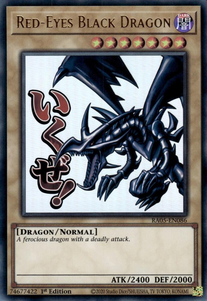 Red-Eyes Black Dragon [RA05-EN086] Ultra Rare | Exor Games Bridgewater