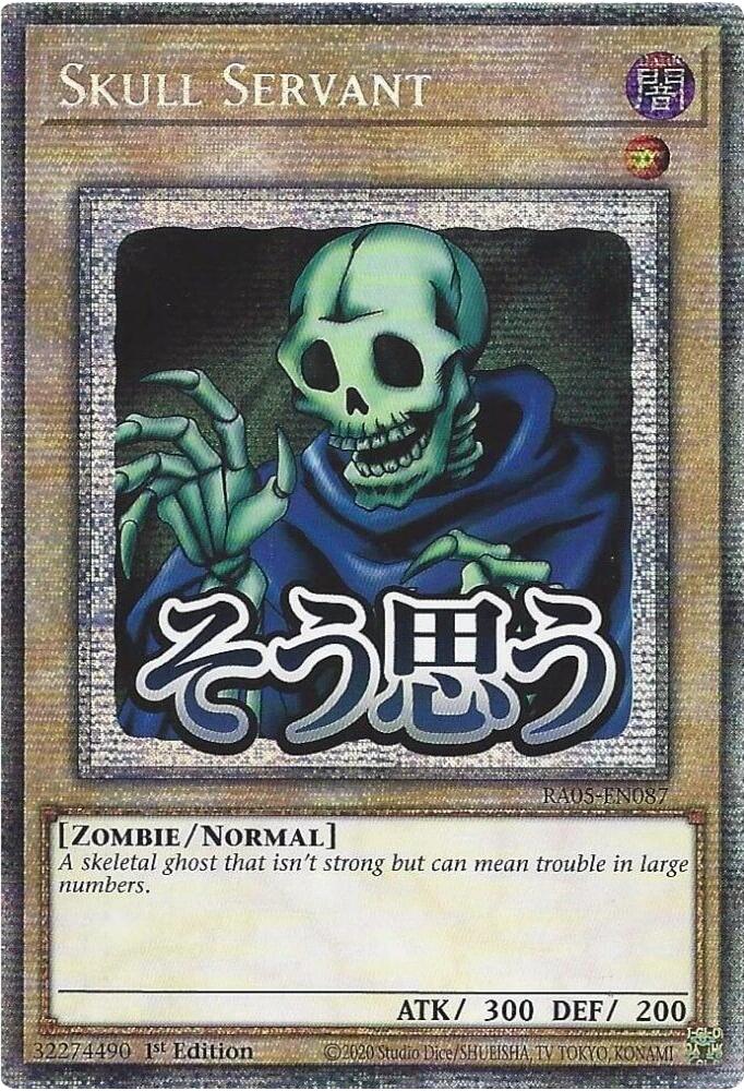 Skull Servant (Starlight Rare) [RA05-EN087] Starlight Rare | Exor Games Bridgewater
