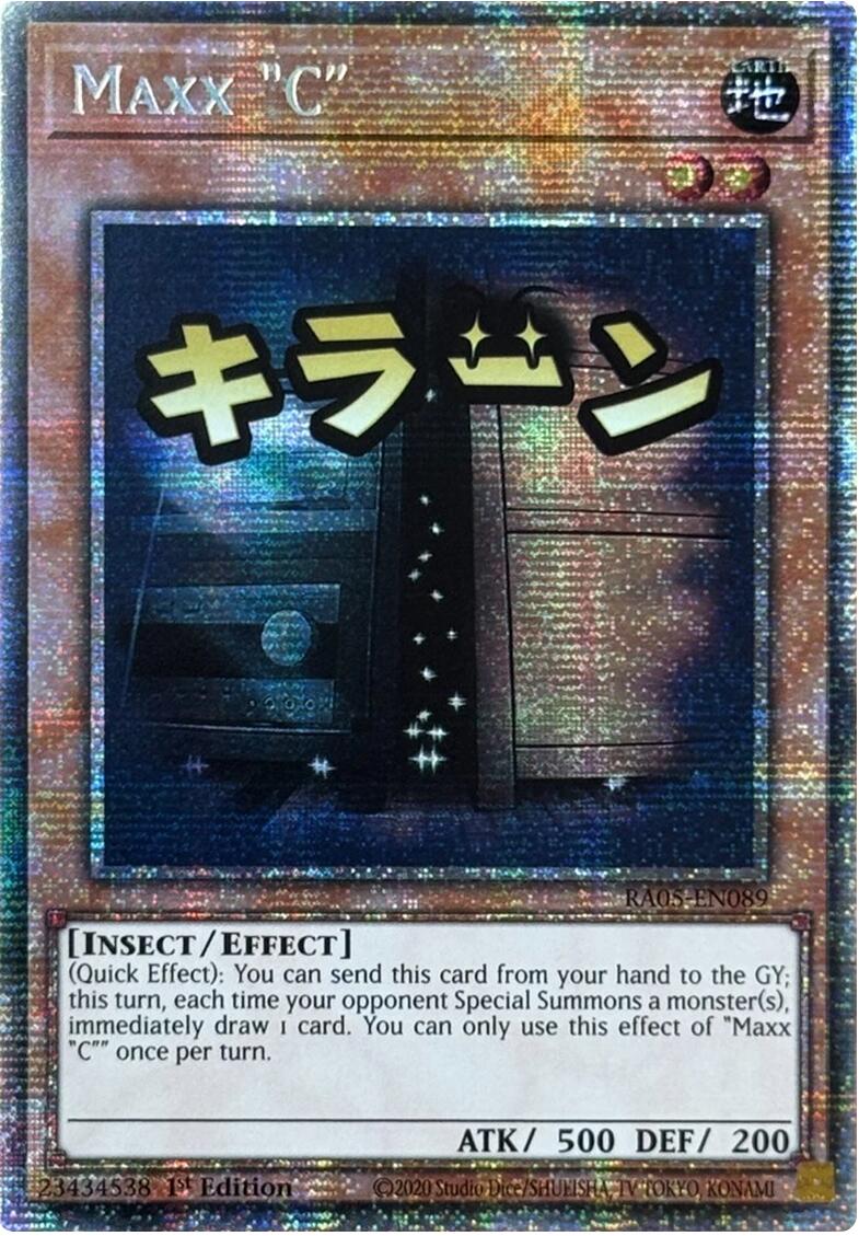 Maxx "C" (Starlight Rare) [RA05-EN089] Starlight Rare | Exor Games Bridgewater