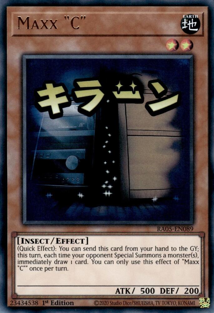 Maxx "C" [RA05-EN089] Ultra Rare | Exor Games Bridgewater