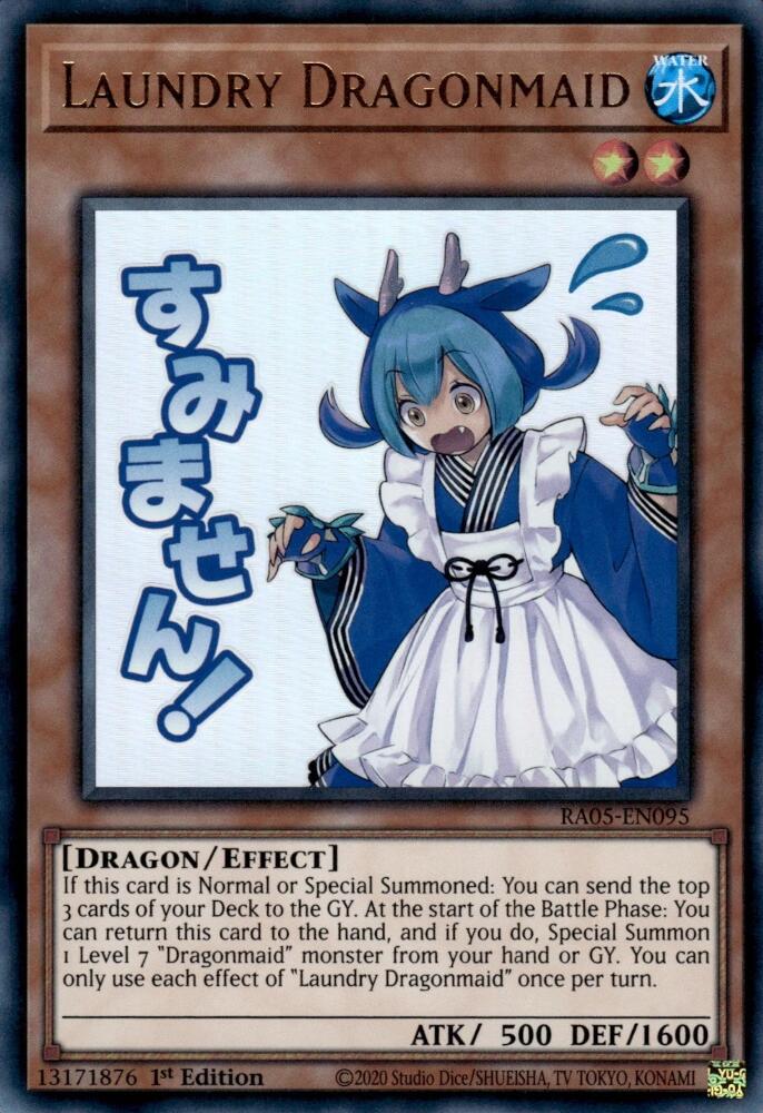 Laundry Dragonmaid [RA05-EN095] Ultra Rare | Exor Games Bridgewater