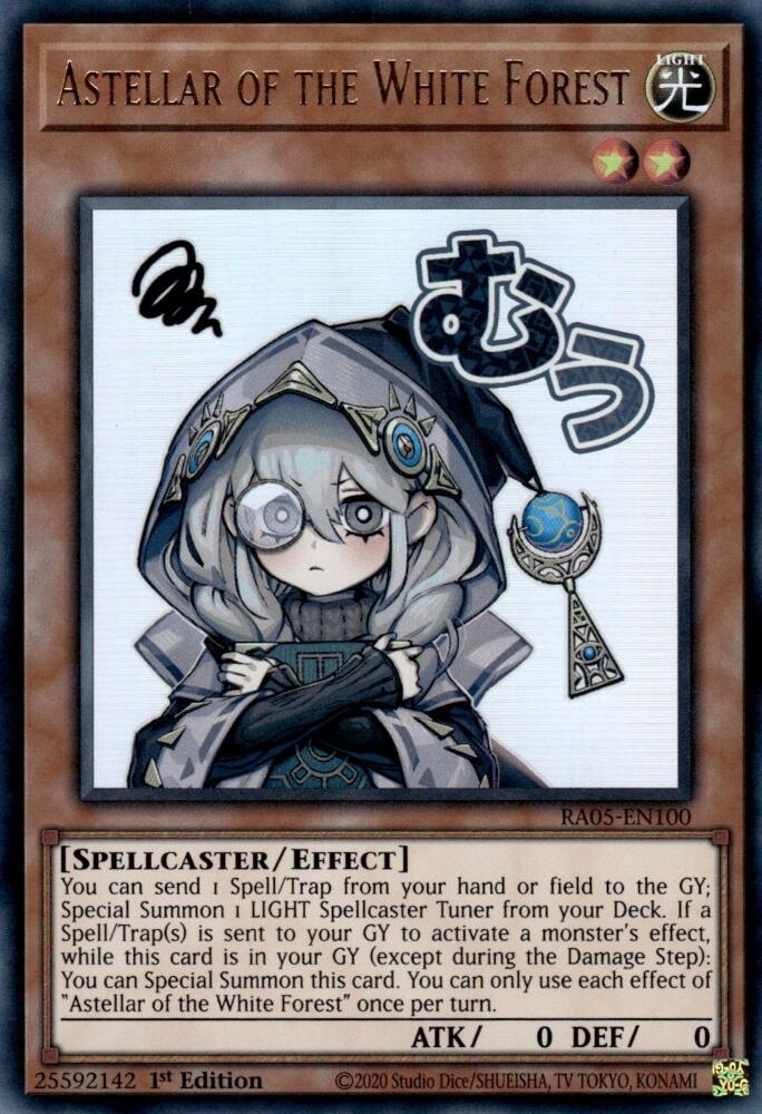Astellar of the White Forest [RA05-EN100] Ultra Rare | Exor Games Bridgewater