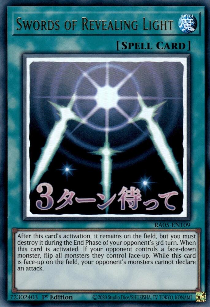 Swords of Revealing Light [RA05-EN109] Ultra Rare | Exor Games Bridgewater