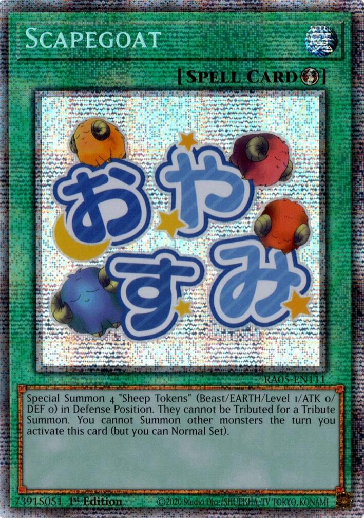 Scapegoat (Starlight Rare) [RA05-EN111] Starlight Rare | Exor Games Bridgewater