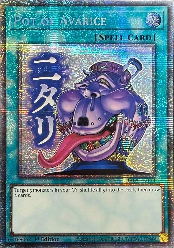 Pot of Avarice (Starlight Rare) [RA05-EN114] Starlight Rare | Exor Games Bridgewater