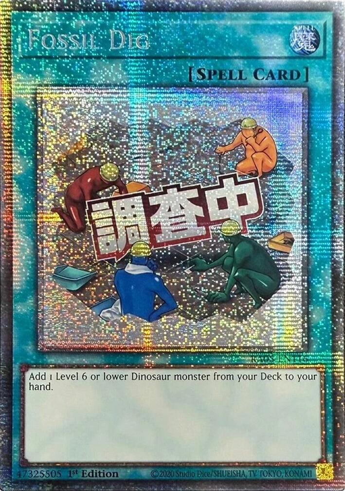Fossil Dig (Starlight Rare) [RA05-EN116] Starlight Rare | Exor Games Bridgewater