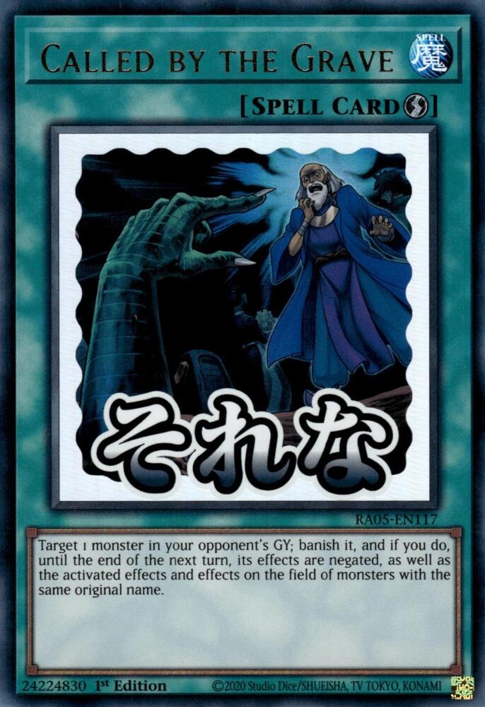 Called by the Grave [RA05-EN117] Ultra Rare | Exor Games Bridgewater