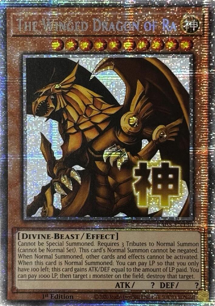 The Winged Dragon of Ra (Starlight Rare) [RA05-EN130] Starlight Rare | Exor Games Bridgewater