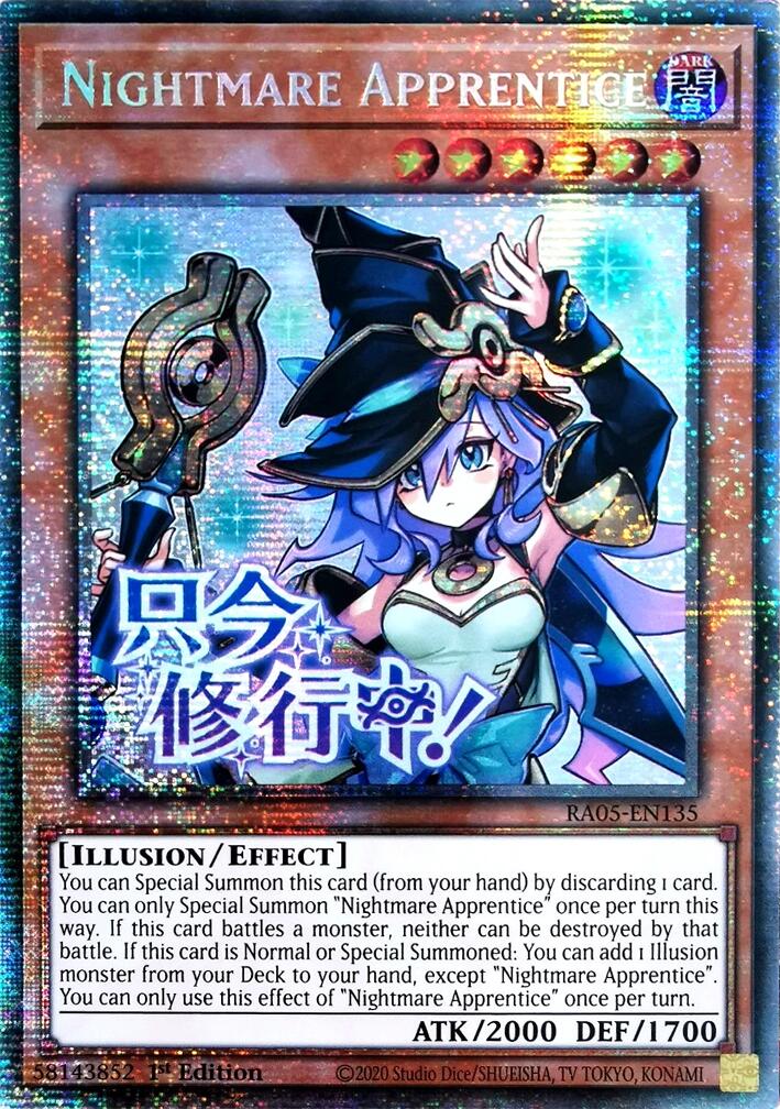 Nightmare Apprentice (Starlight Rare) [RA05-EN135] Starlight Rare | Exor Games Bridgewater