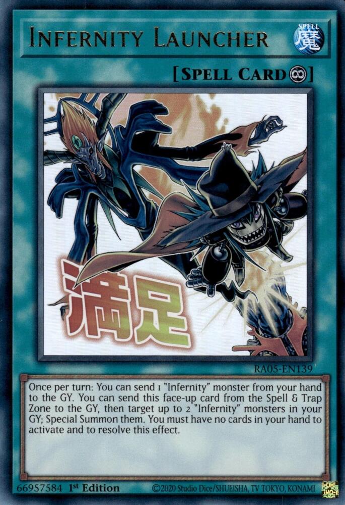Infernity Launcher [RA05-EN139] Ultra Rare | Exor Games Bridgewater