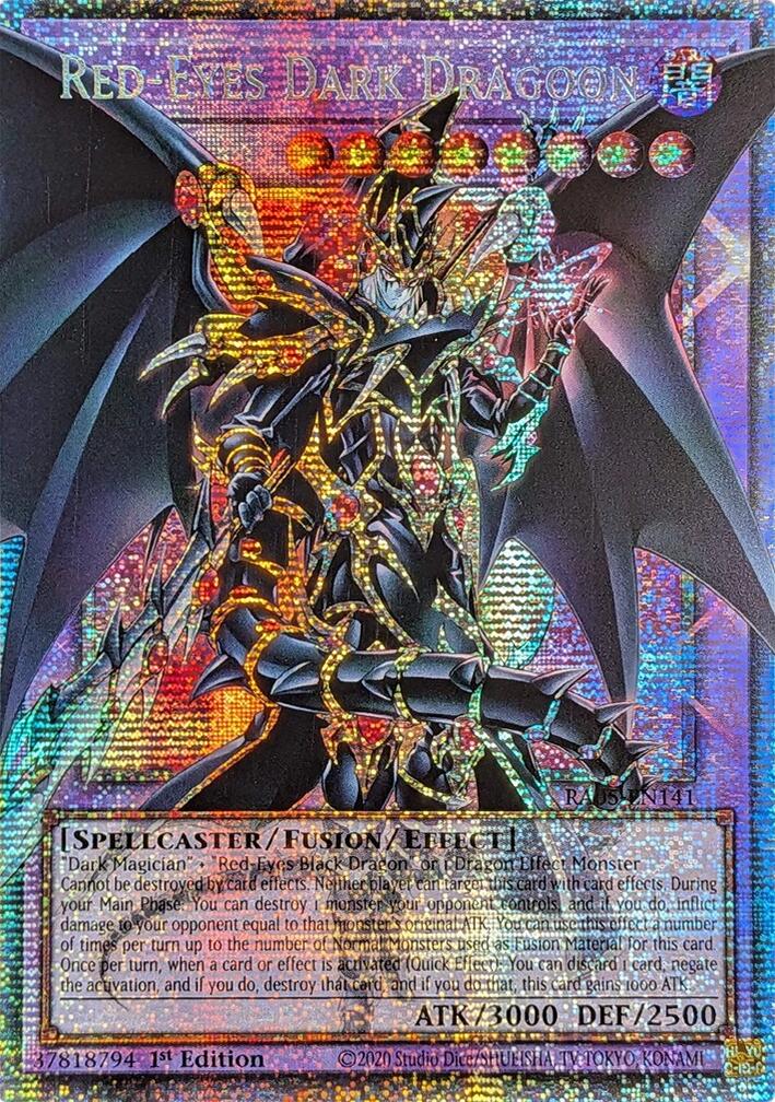Red-Eyes Dark Dragoon (Starlight Rare) [RA05-EN141] Starlight Rare | Exor Games Bridgewater