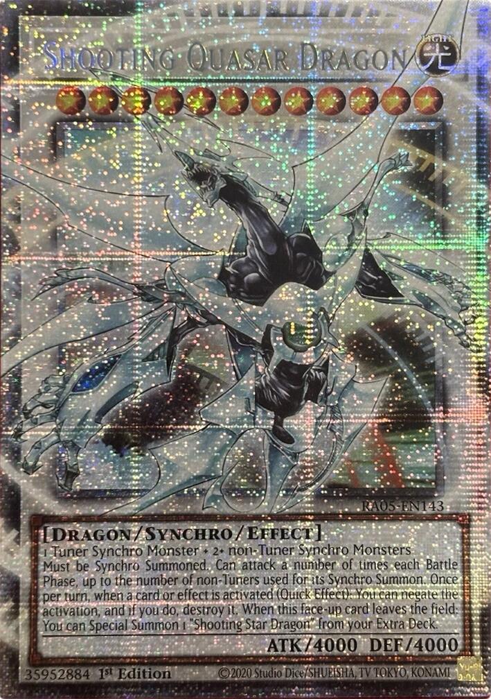 Shooting Quasar Dragon (Starlight Rare) [RA05-EN143] Starlight Rare | Exor Games Bridgewater