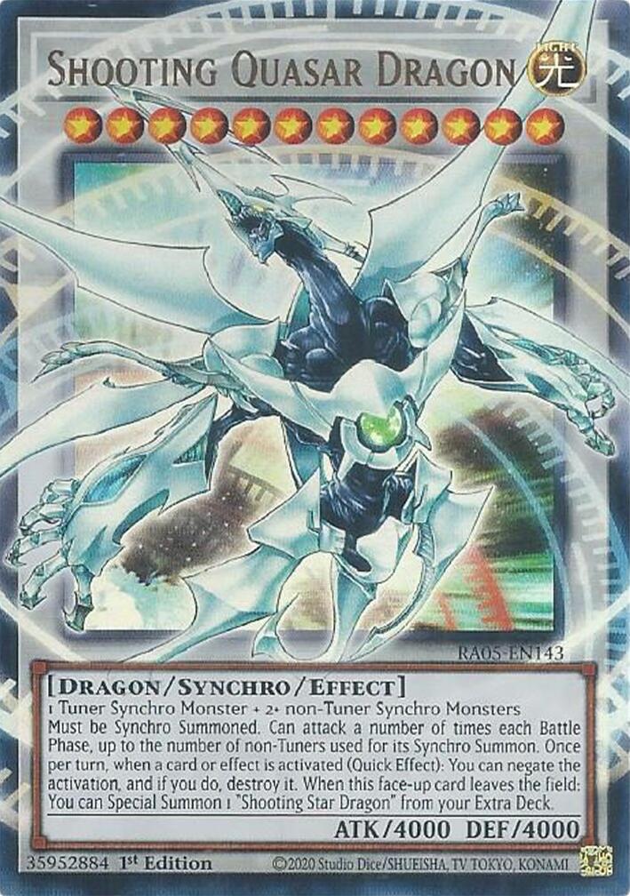 Shooting Quasar Dragon [RA05-EN143] Ultra Rare | Exor Games Bridgewater
