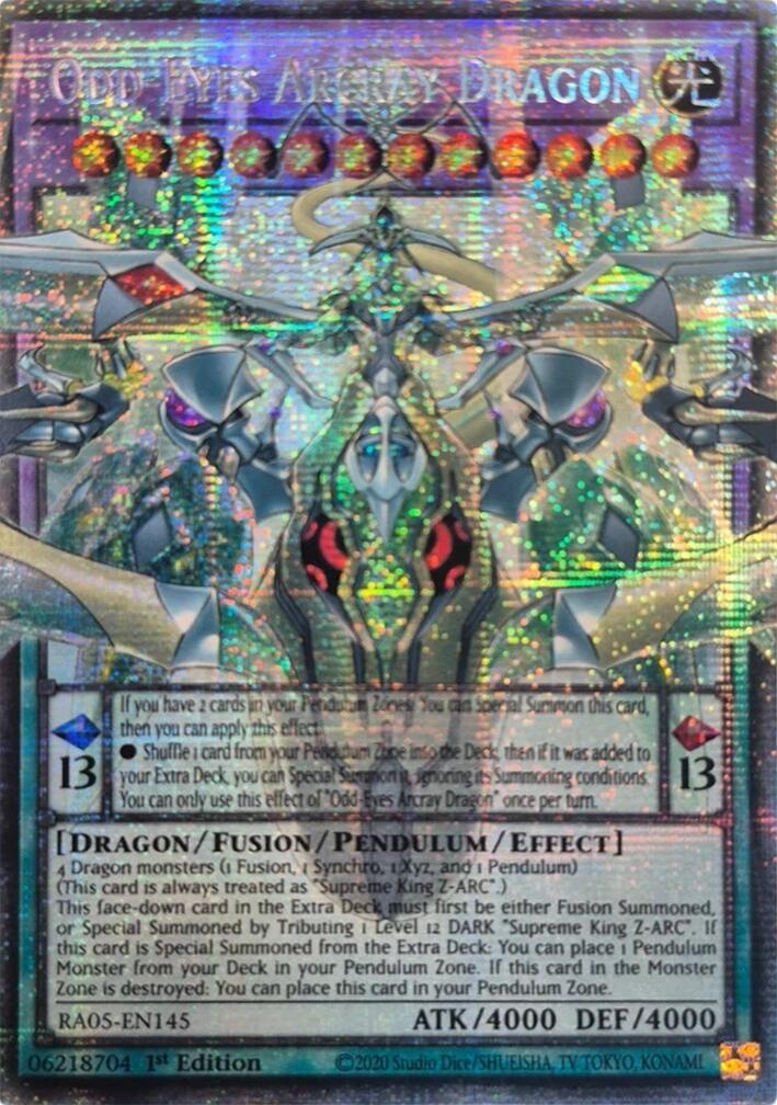 Odd-Eyes Arcray Dragon (Starlight Rare) [RA05-EN145] Starlight Rare | Exor Games Bridgewater