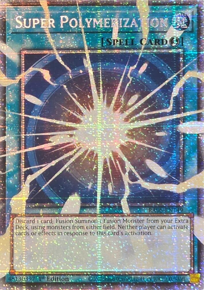 Super Polymerization (Starlight Rare) [RA05-EN149] Starlight Rare | Exor Games Bridgewater
