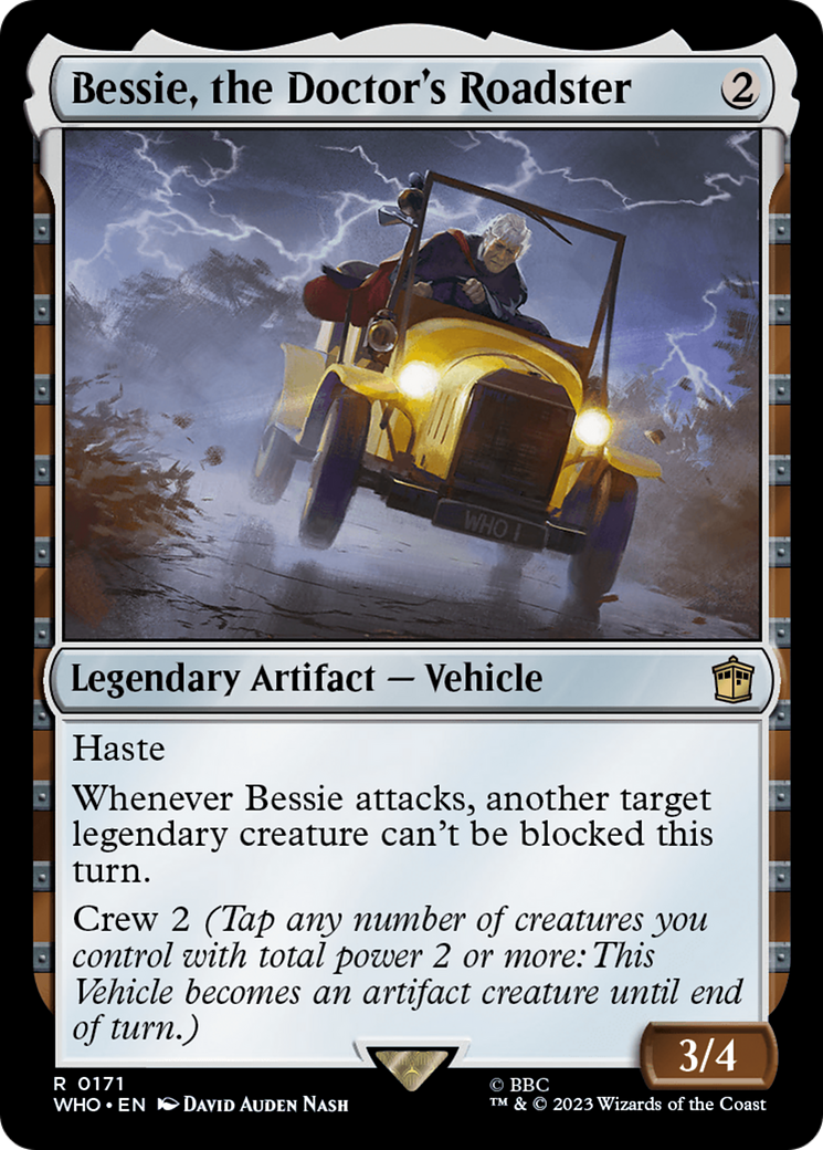 Bessie, the Doctor's Roadster [Doctor Who] | Exor Games Bridgewater