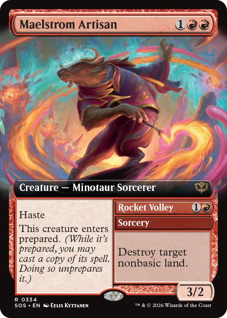 Maelstrom Artisan (Extended Art) [Secrets of Strixhaven] | Exor Games Bridgewater