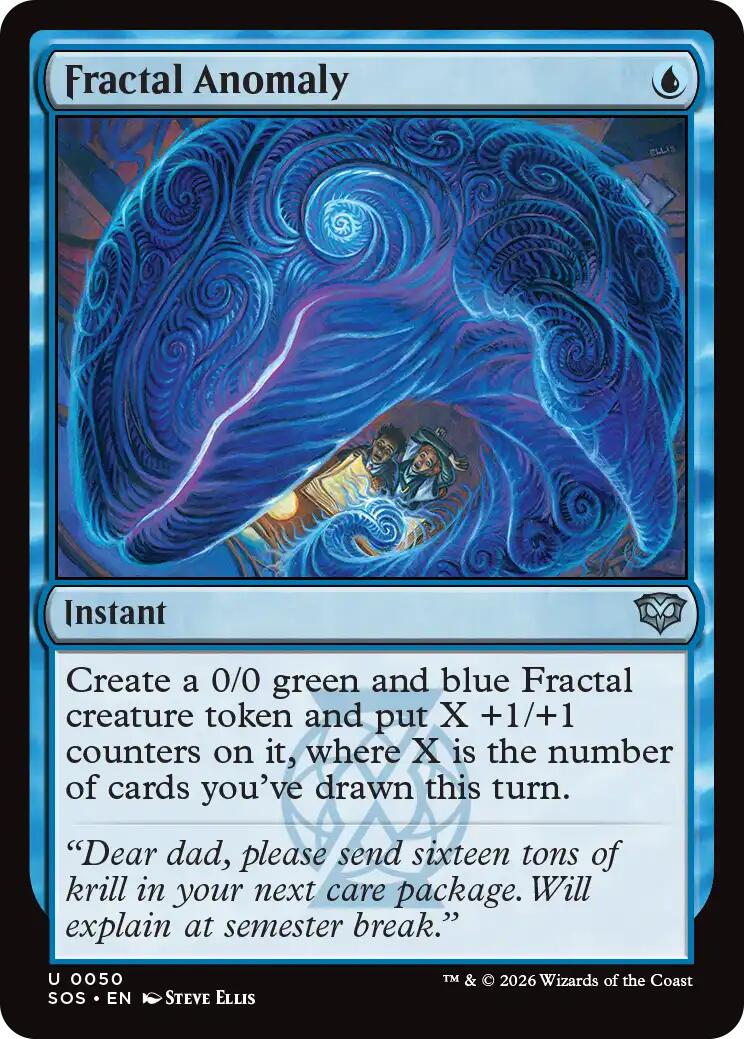 Fractal Anomaly [Secrets of Strixhaven] | Exor Games Bridgewater