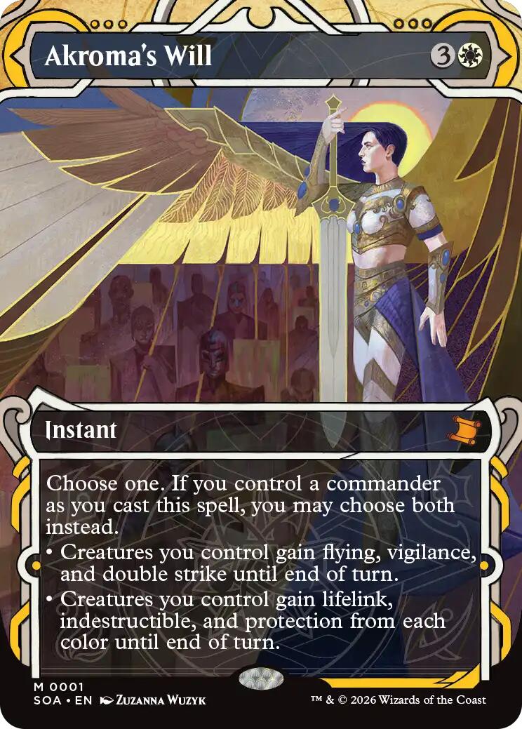 Akroma's Will [Secrets of Strixhaven: Mystical Archive] | Exor Games Bridgewater