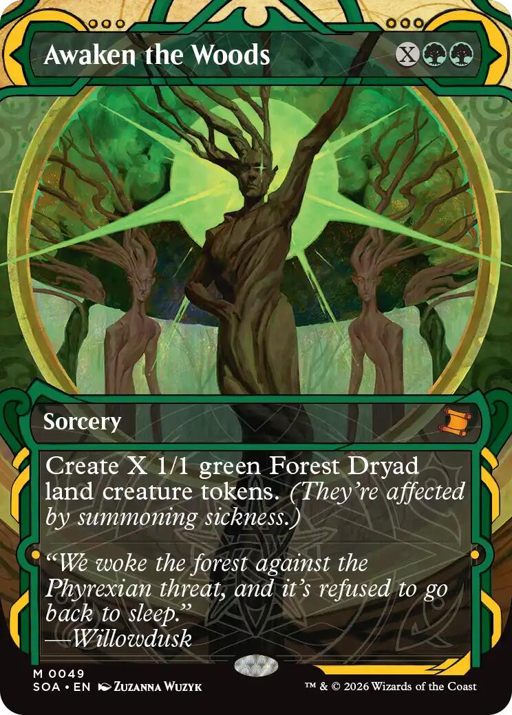 Awaken the Woods [Secrets of Strixhaven: Mystical Archive] | Exor Games Bridgewater