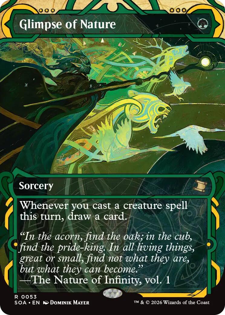 Glimpse of Nature [Secrets of Strixhaven: Mystical Archive] | Exor Games Bridgewater