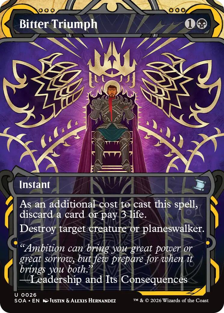 Bitter Triumph [Secrets of Strixhaven: Mystical Archive] | Exor Games Bridgewater