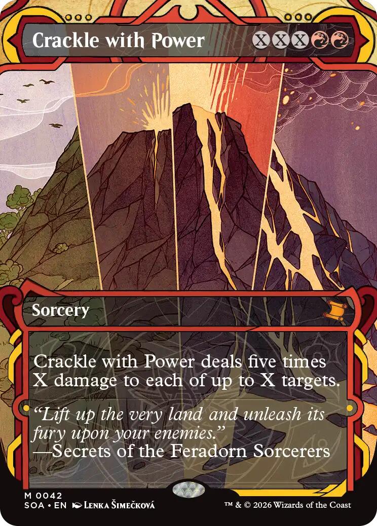 Crackle with Power [Secrets of Strixhaven: Mystical Archive] | Exor Games Bridgewater