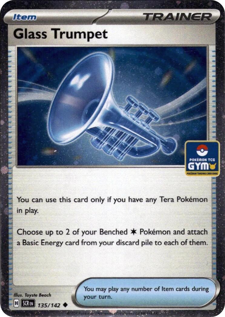 Glass Trumpet (135/142) (Gym Stamp Asia Exclusive) [Miscellaneous Cards] | Exor Games Bridgewater