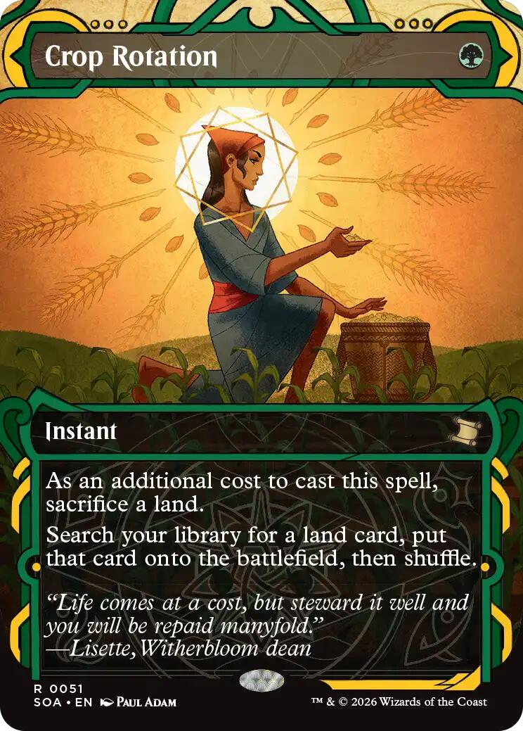 Crop Rotation [Secrets of Strixhaven: Mystical Archive] | Exor Games Bridgewater