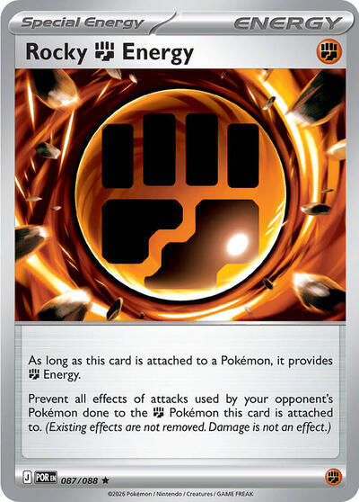 Rocky Fighting Energy (087/088) (Deck Exclusive) [Mega Evolution: Perfect Order] | Exor Games Bridgewater