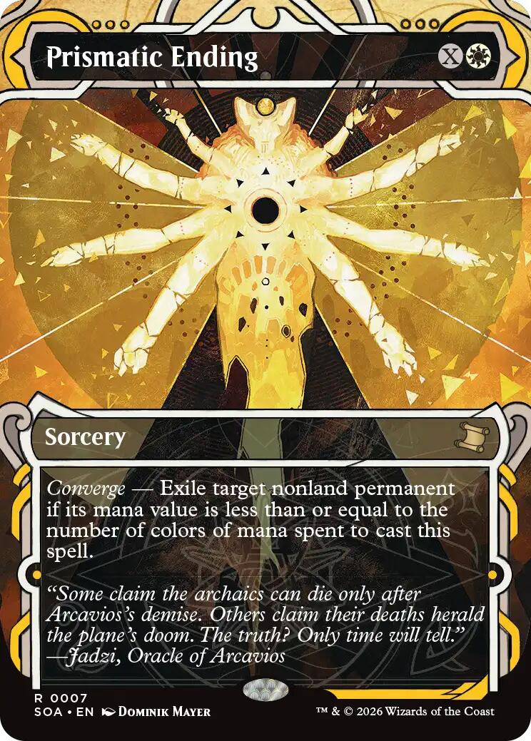 Prismatic Ending [Secrets of Strixhaven: Mystical Archive] | Exor Games Bridgewater