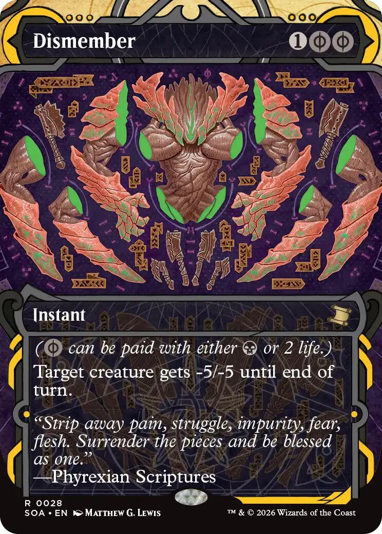Dismember [Secrets of Strixhaven: Mystical Archive] | Exor Games Bridgewater