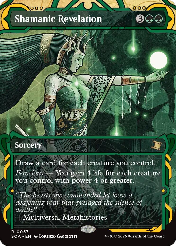 Shamanic Revelation [Secrets of Strixhaven: Mystical Archive] | Exor Games Bridgewater