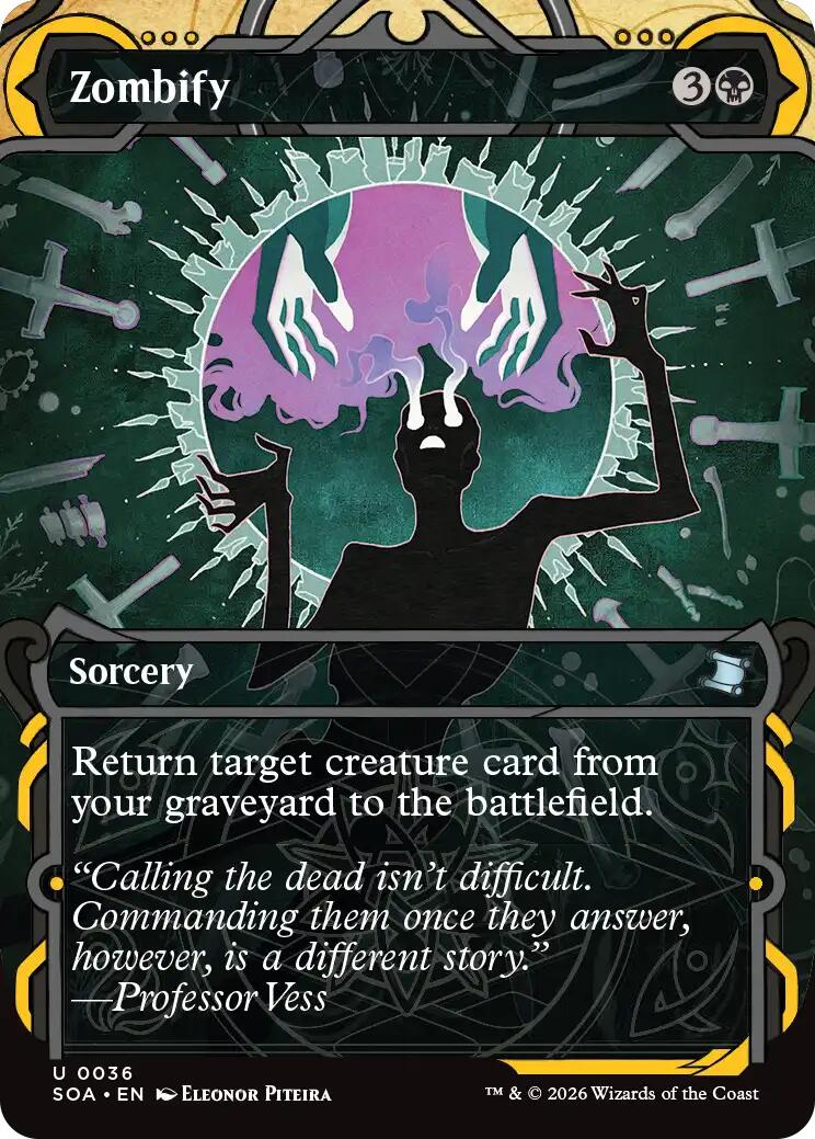 Zombify [Secrets of Strixhaven: Mystical Archive] | Exor Games Bridgewater